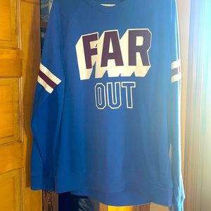 A good ole cozy sweatshirt.